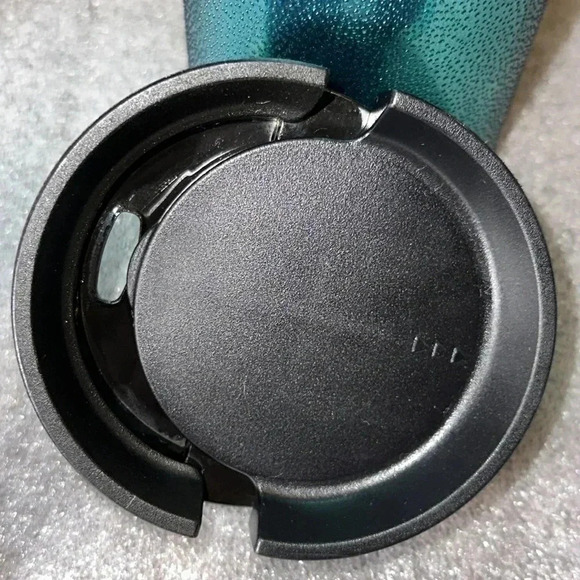 2010/2019 Starbucks Classic White w/Siren Logo Cup & 16oz Pebbled Textured Green - Picture 7 of 9